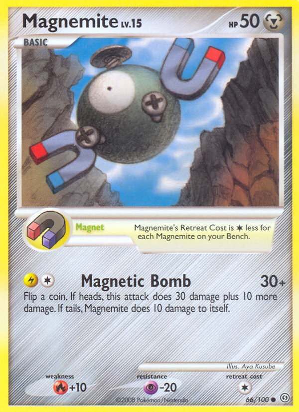 Magnemite (66/100) [Diamond & Pearl: Stormfront] | Dumpster Cat Games