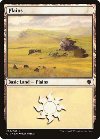 Plains (297) [Commander 2017] | Dumpster Cat Games