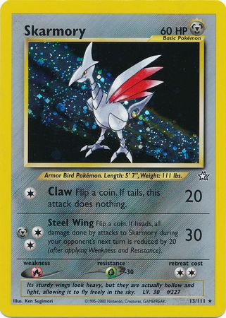 Skarmory (13/111) [Neo Genesis Unlimited] | Dumpster Cat Games