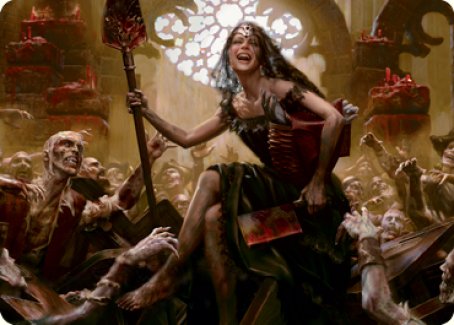 Gisa, Glorious Resurrector Art Card [Innistrad: Midnight Hunt Art Series] | Dumpster Cat Games