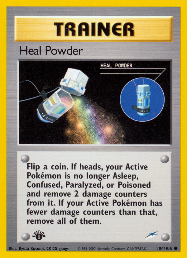 Heal Powder (104/105) [Neo Destiny 1st Edition] | Dumpster Cat Games