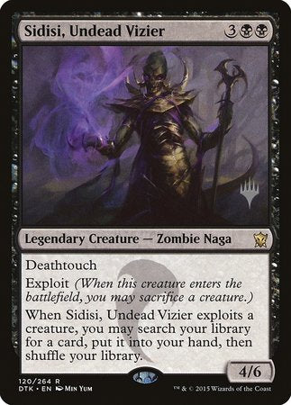 Sidisi, Undead Vizier [Dragons of Tarkir Promos] | Dumpster Cat Games