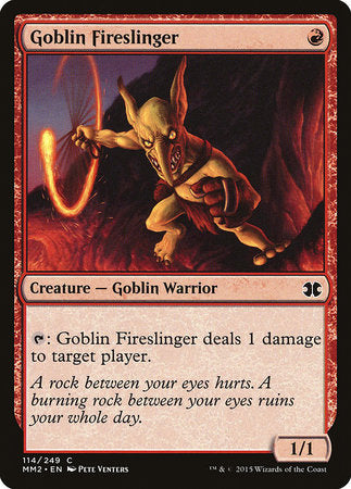 Goblin Fireslinger [Modern Masters 2015] | Dumpster Cat Games