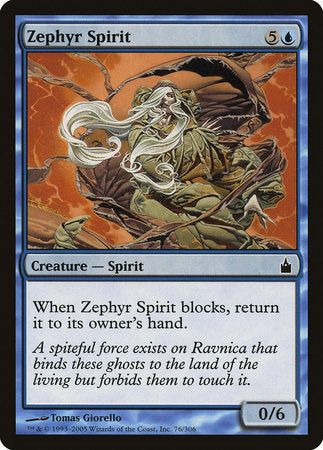 Zephyr Spirit [Ravnica: City of Guilds] | Dumpster Cat Games