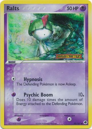 Ralts (60/101) (Stamped) [EX: Dragon Frontiers] | Dumpster Cat Games