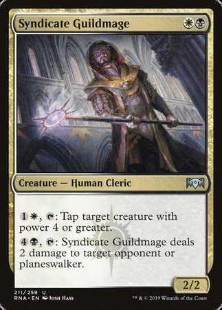 Syndicate Guildmage [Ravnica Allegiance] | Dumpster Cat Games