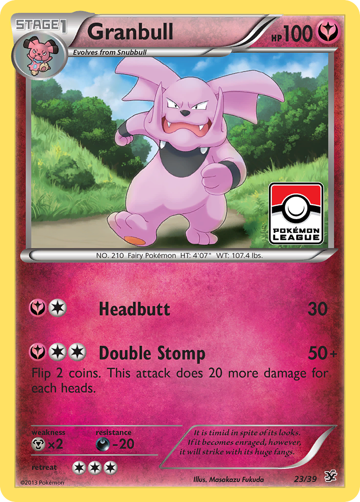 Granbull (23/39) [XY: Kalos Starter Set] | Dumpster Cat Games