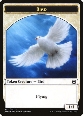 Bird Token (002) [Iconic Masters Tokens] | Dumpster Cat Games