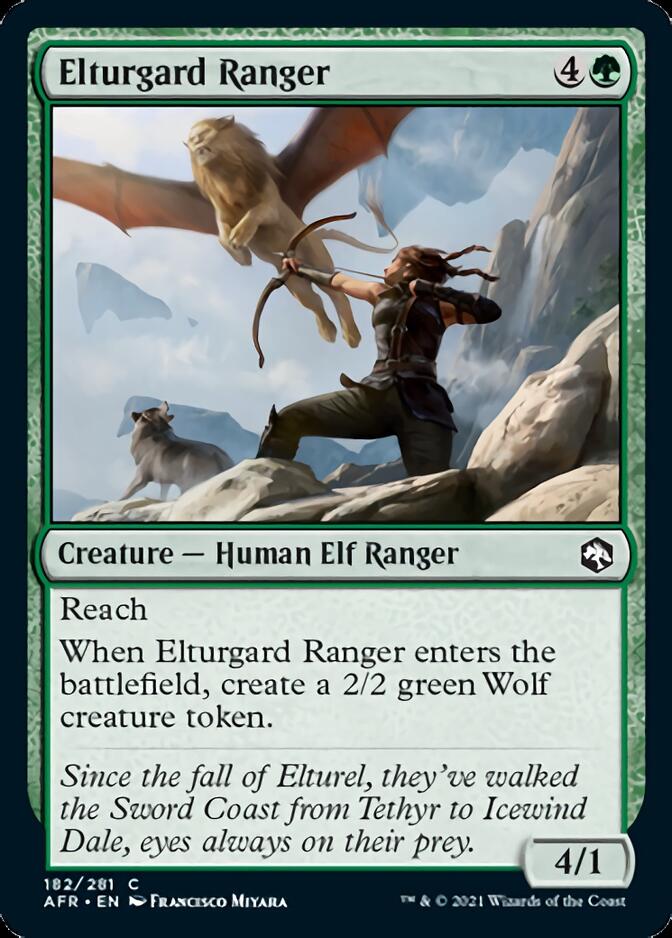 Elturgard Ranger [Dungeons & Dragons: Adventures in the Forgotten Realms] | Dumpster Cat Games