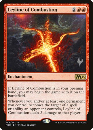 Leyline of Combustion [Core Set 2020 Promos] | Dumpster Cat Games