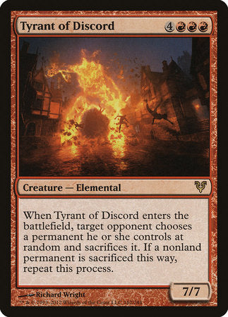 Tyrant of Discord [Avacyn Restored] | Dumpster Cat Games