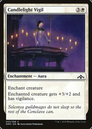 Candlelight Vigil [Guilds of Ravnica] | Dumpster Cat Games