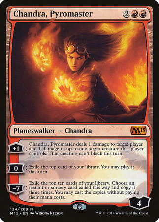 Chandra, Pyromaster [Magic 2015] | Dumpster Cat Games