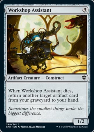 Workshop Assistant [Commander Legends] | Dumpster Cat Games