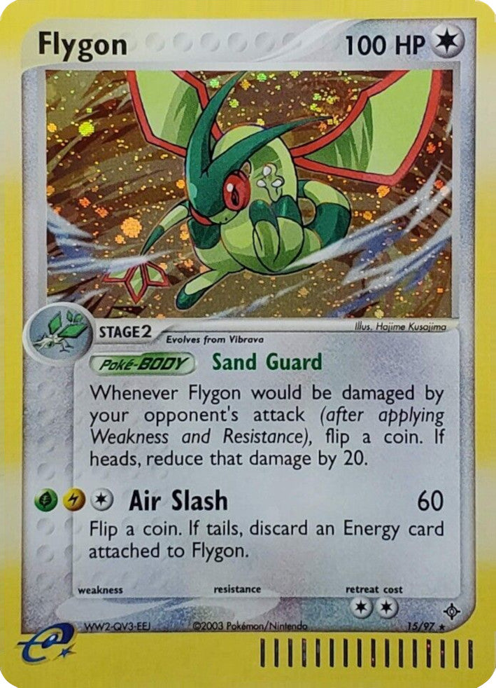 Flygon (15/97) (Theme Deck Exclusive) [EX: Dragon] | Dumpster Cat Games