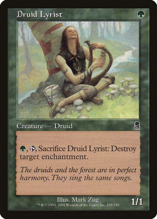 Druid Lyrist [Odyssey] | Dumpster Cat Games