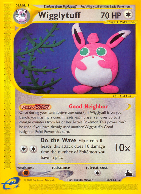 Wigglytuff (34/144) [Skyridge] | Dumpster Cat Games