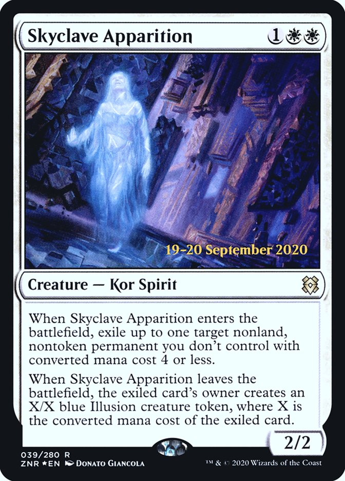 Skyclave Apparition  [Zendikar Rising Prerelease Promos] | Dumpster Cat Games