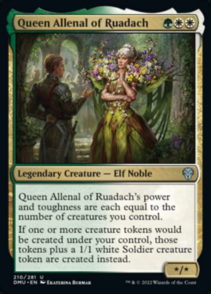 Queen Allenal of Ruadach [Dominaria United] | Dumpster Cat Games