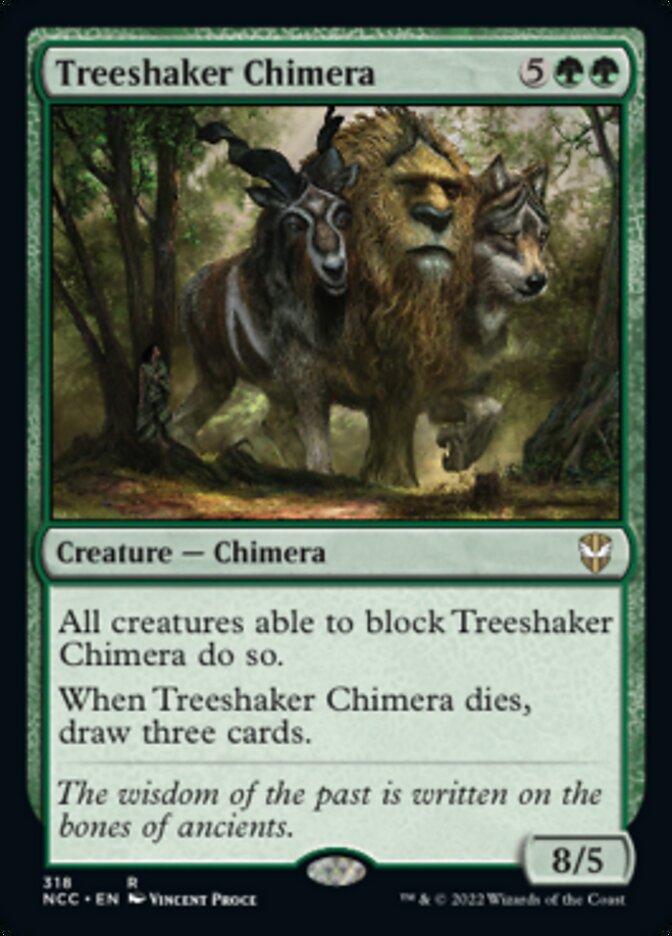 Treeshaker Chimera [Streets of New Capenna Commander] | Dumpster Cat Games