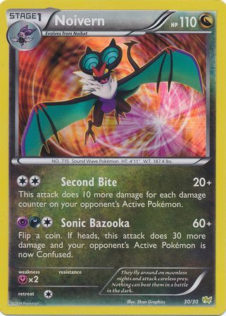 Noivern (30/30) [XY: Trainer Kit - Noivern] | Dumpster Cat Games