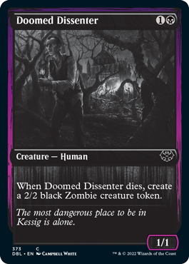 Doomed Dissenter [Innistrad: Double Feature] | Dumpster Cat Games