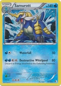 Samurott (41/149) (Cosmos Holo) (Blister Exclusive) [Black & White: Boundaries Crossed] | Dumpster Cat Games