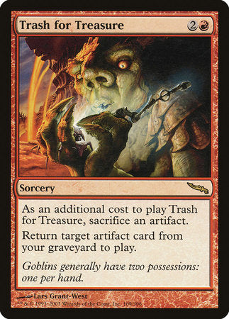 Trash for Treasure [Mirrodin] | Dumpster Cat Games