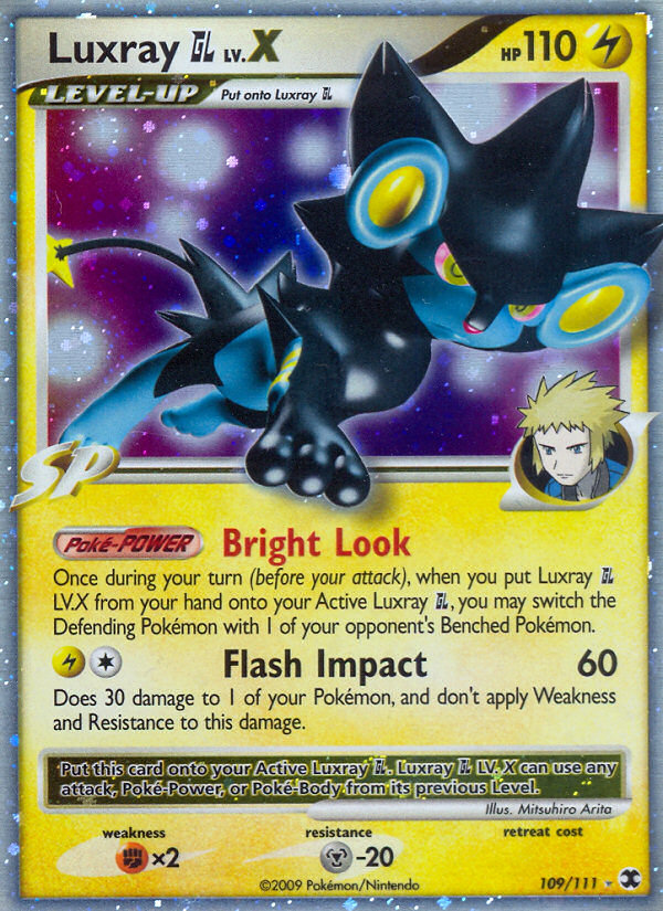 Luxray GL LV.X (109/111) [Platinum: Rising Rivals] | Dumpster Cat Games