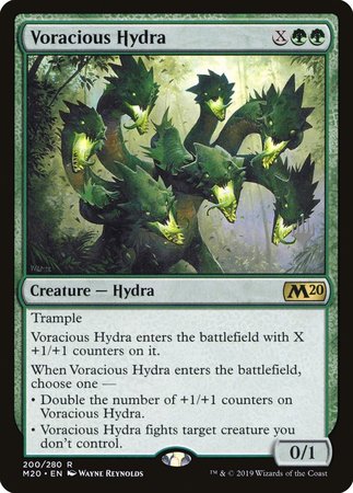 Voracious Hydra [Core Set 2020 Promos] | Dumpster Cat Games