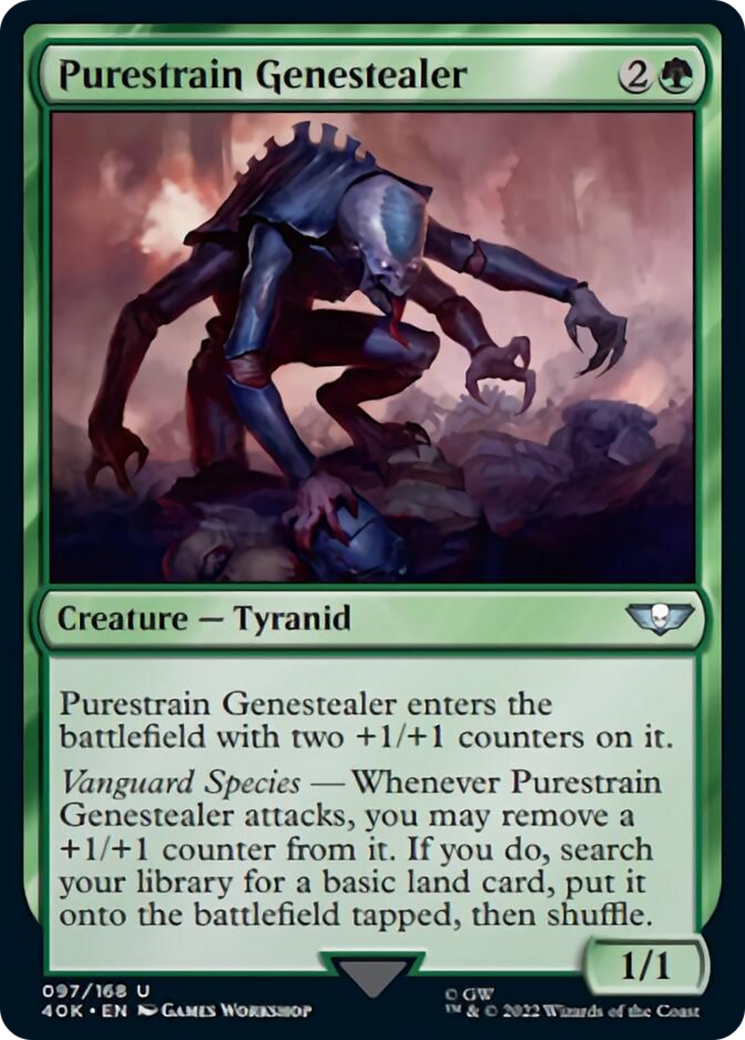 Purestrain Genestealer [Universes Beyond: Warhammer 40,000] | Dumpster Cat Games