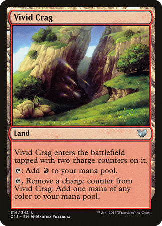 Vivid Crag [Commander 2015] | Dumpster Cat Games