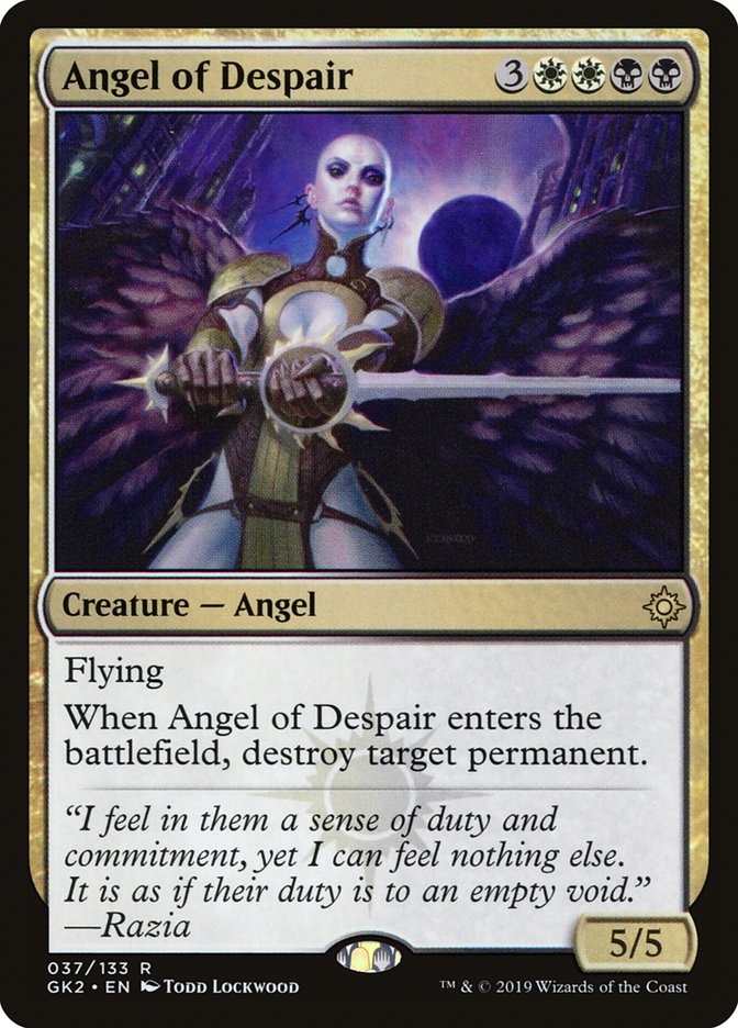 Angel of Despair [Ravnica Allegiance Guild Kit] | Dumpster Cat Games