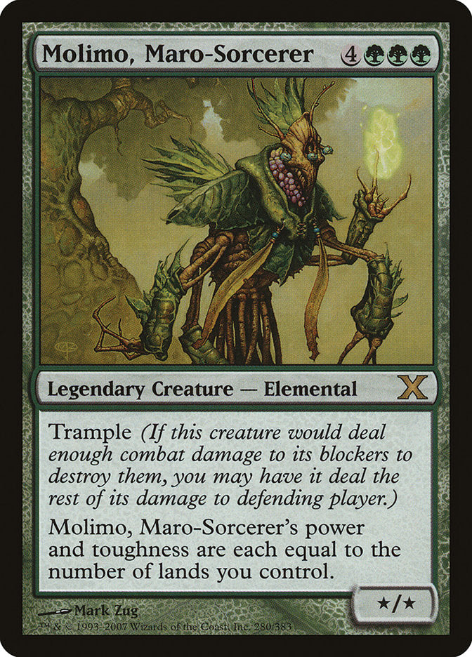 Molimo, Maro-Sorcerer [Tenth Edition] | Dumpster Cat Games