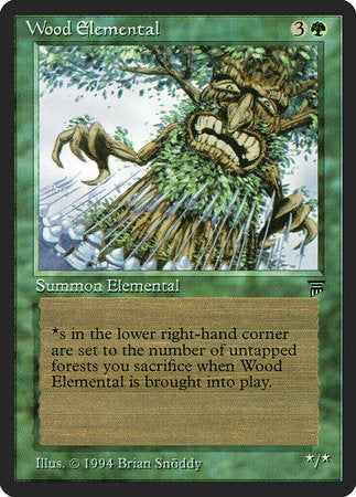 Wood Elemental [Legends] | Dumpster Cat Games