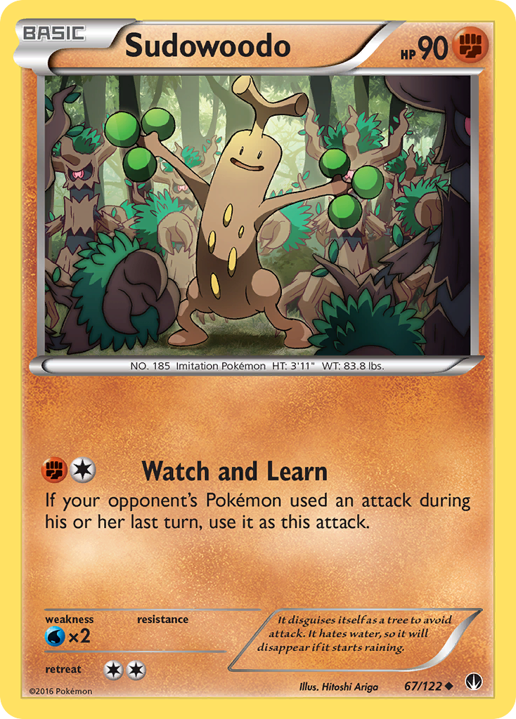 Sudowoodo (67/122) [XY: BREAKpoint] | Dumpster Cat Games