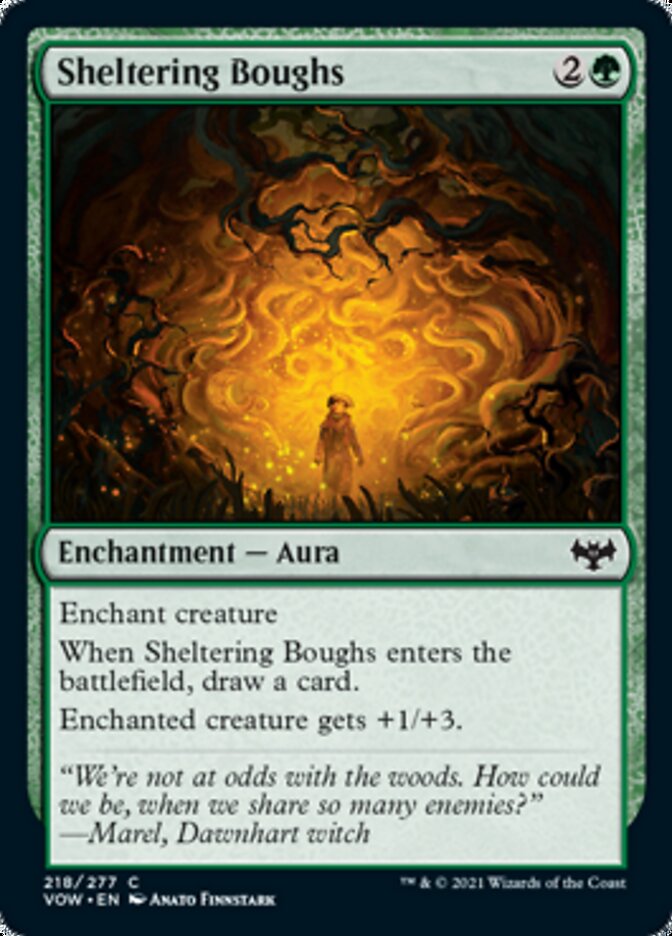 Sheltering Boughs [Innistrad: Crimson Vow] | Dumpster Cat Games