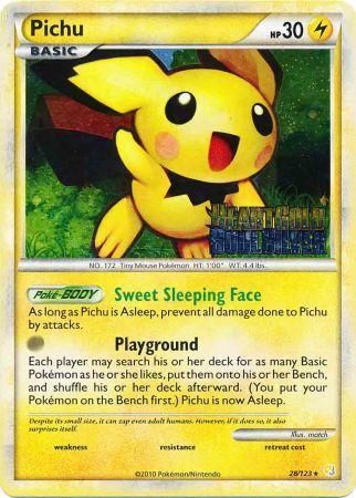 Pichu (28/123) (Prerelease Promo) [Nintendo: Black Star Promos] | Dumpster Cat Games