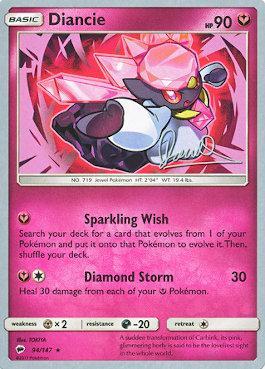 Diancie (94/147) (Infinite Force - Diego Cassiraga) [World Championships 2017] | Dumpster Cat Games