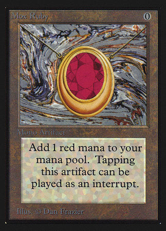 Mox Ruby (IE) [Intl. Collectors’ Edition] | Dumpster Cat Games