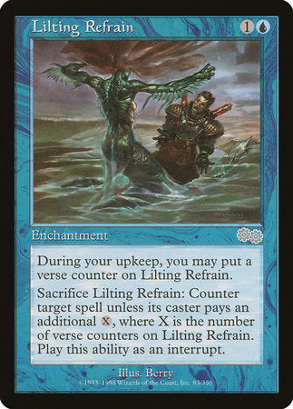 Lilting Refrain [Urza's Saga] | Dumpster Cat Games