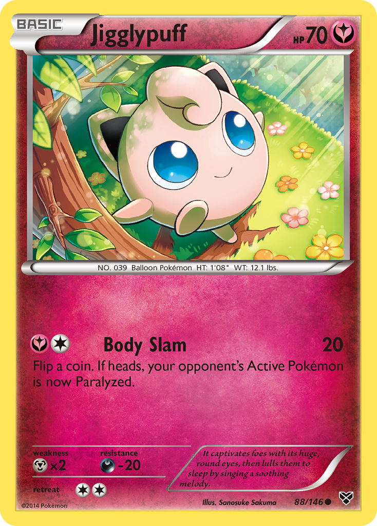 Jigglypuff (88/146) [XY: Base Set] | Dumpster Cat Games