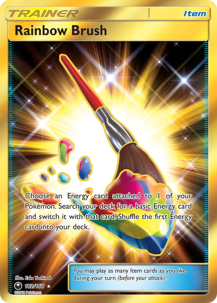 Rainbow Brush (182/168) [Sun & Moon: Celestial Storm] | Dumpster Cat Games