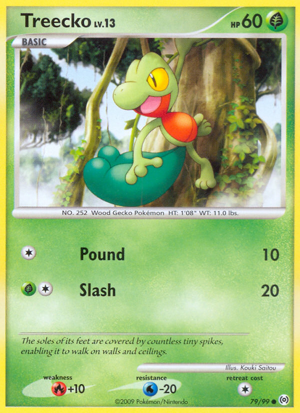 Treecko (79/99) [Platinum: Arceus] | Dumpster Cat Games