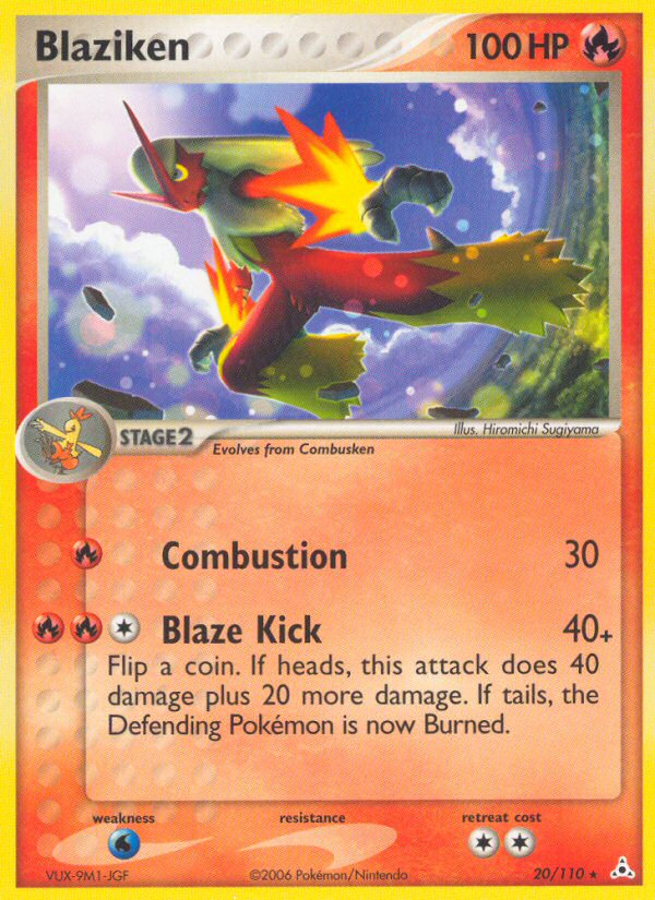 Blaziken (20/110) [EX: Holon Phantoms] | Dumpster Cat Games