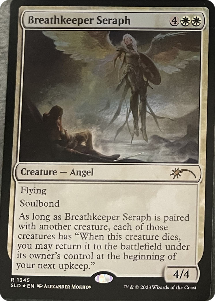 Breathkeeper Seraph [Secret Lair: Angels] | Dumpster Cat Games