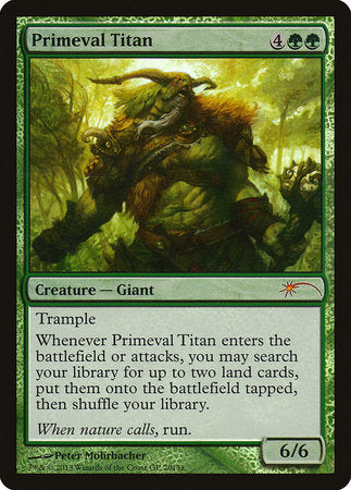 Primeval Titan [Grand Prix Promos] | Dumpster Cat Games