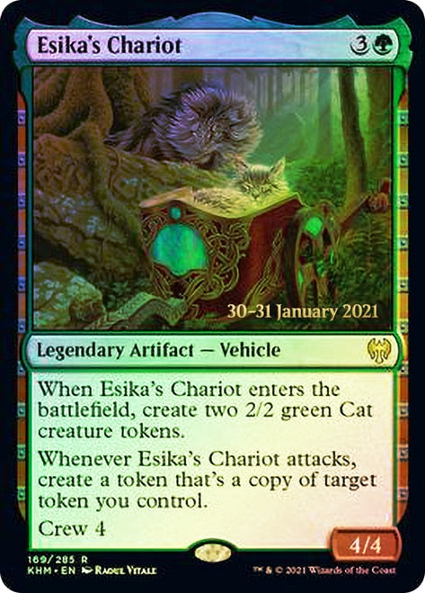 Esika's Chariot  [Kaldheim Prerelease Promos] | Dumpster Cat Games