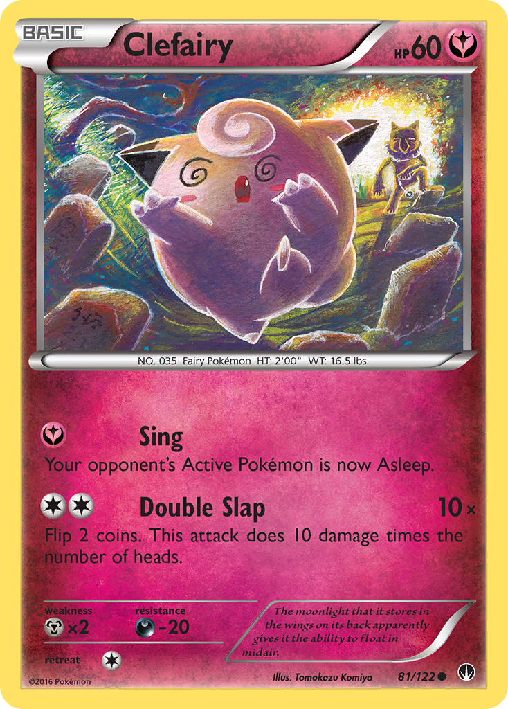 Clefairy (81/122) [XY: BREAKpoint] | Dumpster Cat Games