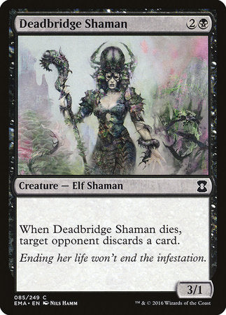 Deadbridge Shaman [Eternal Masters] | Dumpster Cat Games